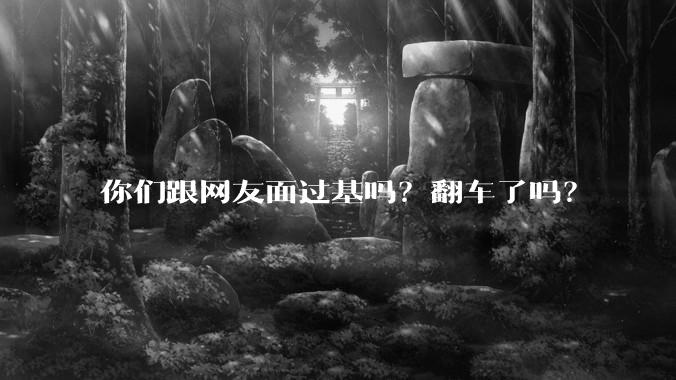 你们跟网友面过基吗？翻车了吗？