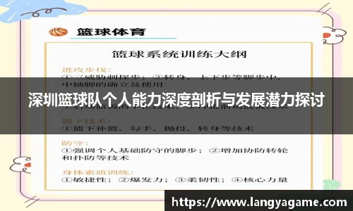 深圳篮球队个人能力深度剖析与发展潜力探讨